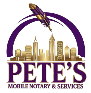 Pete's Mobile Notary & Services