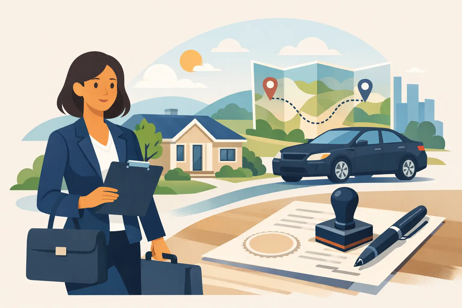 Gwinnett County Traveling Notary: What to Expect