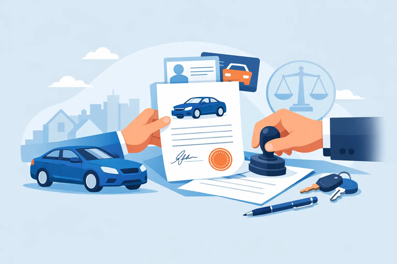 Vehicle Title Transfer Notary Explained
