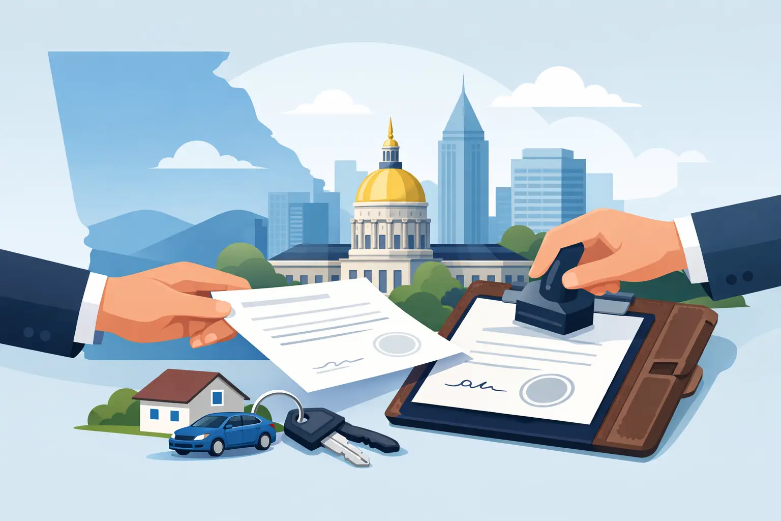 Guide to Title Transfer Notarization in Georgia