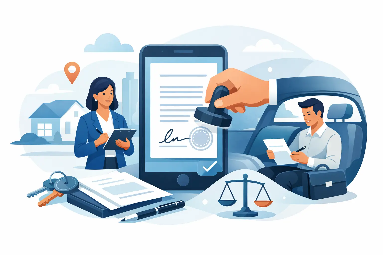 How Mobile Notary Works and What to Expect