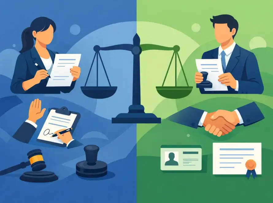 Jurat vs Acknowledgment Notary Explained Clearly