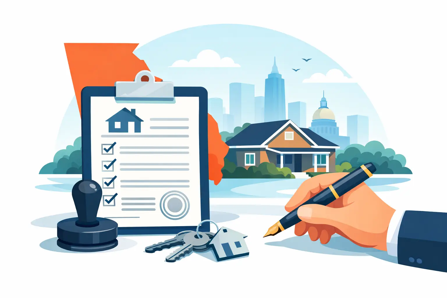 Georgia Deed Notarization Checklist for Property Owners