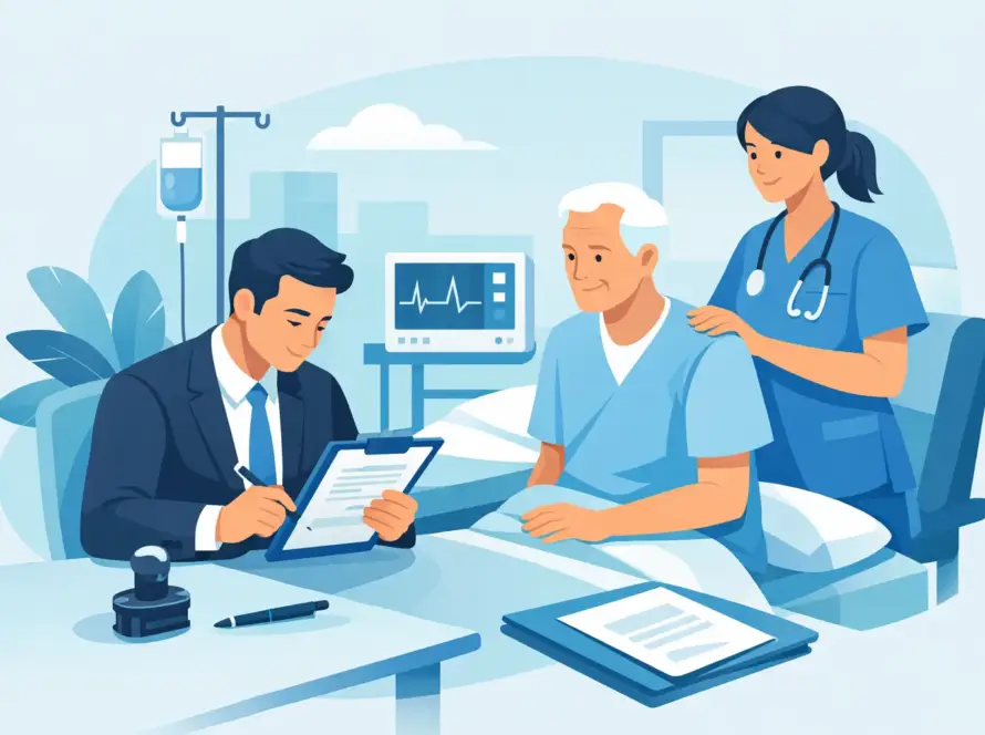 Need a Notary for Hospital Discharge Papers?