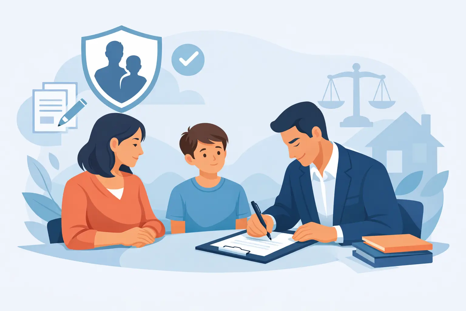 A Guardianship Paperwork Signing Example