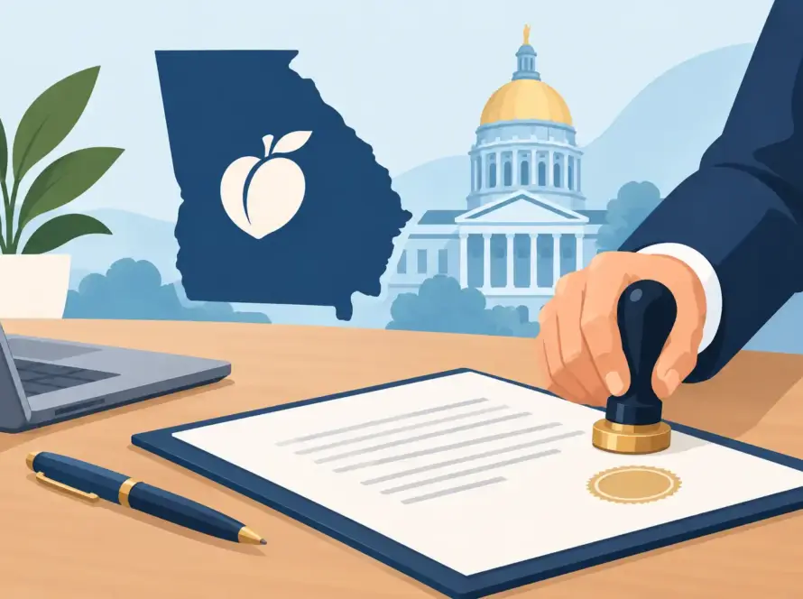 Contract Notarization Guide for Georgia Signers