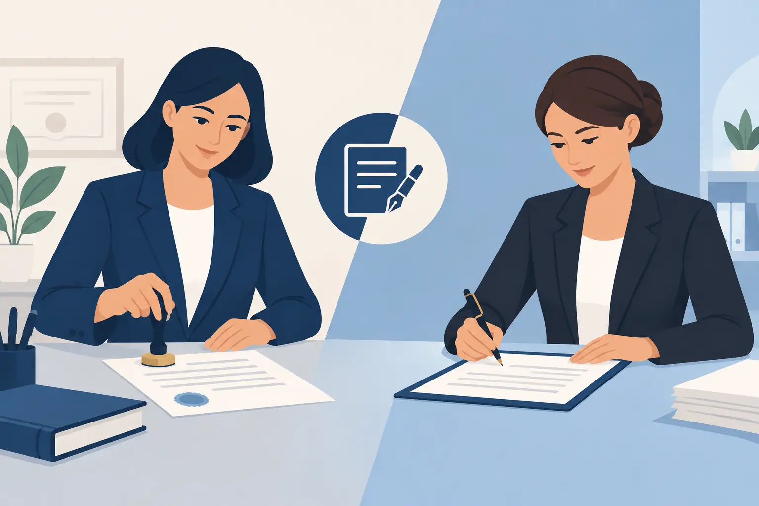 Notary Public Versus Signing Agent Explained