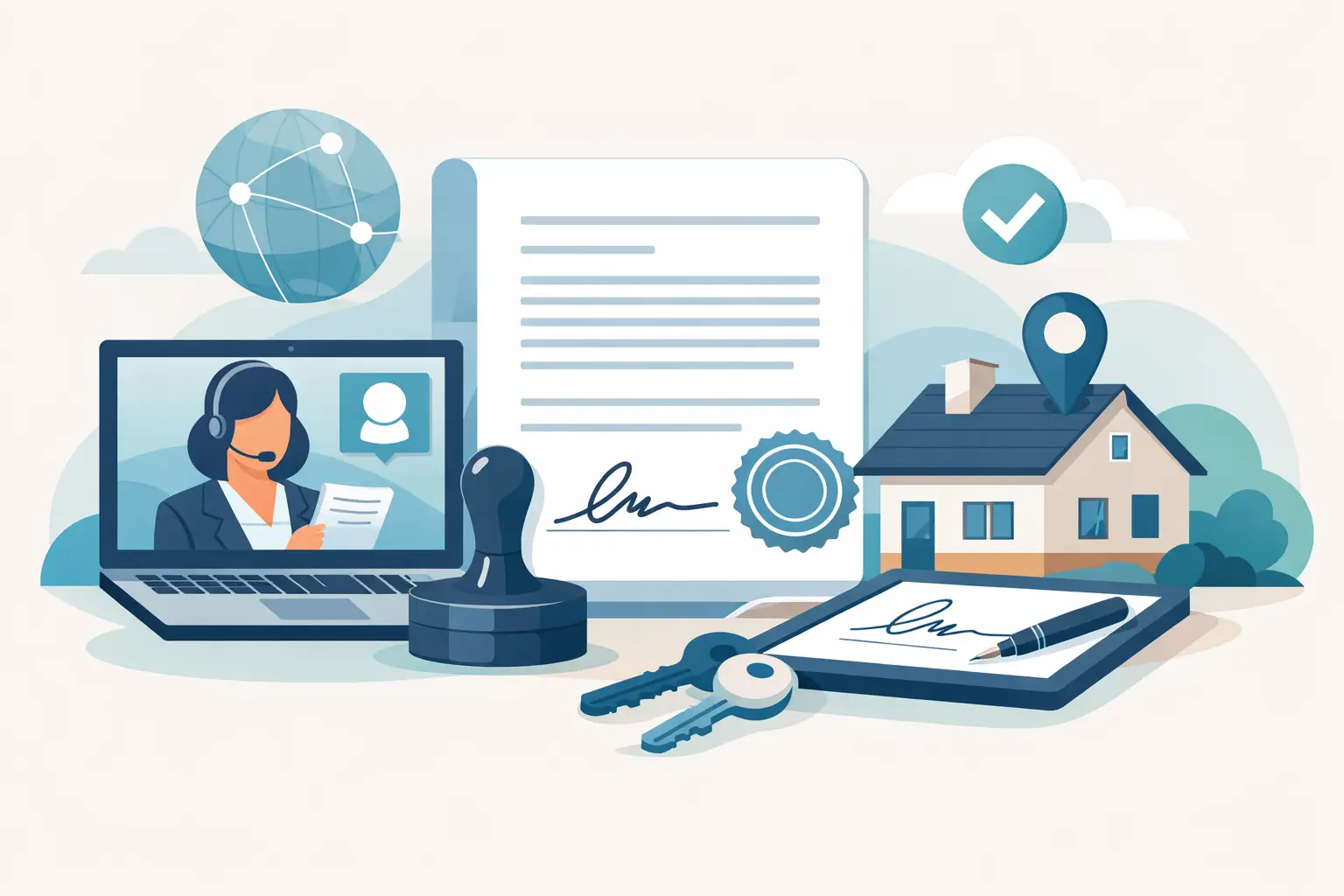 What Is a Remote Online Notarization RON Closing?