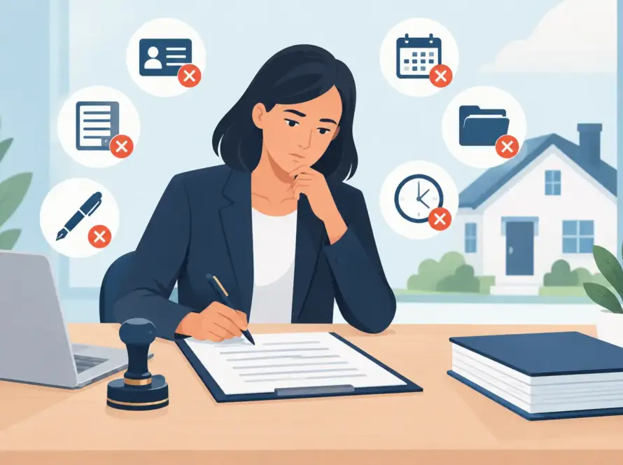 7 Notary Mistakes Delaying Closings to Avoid