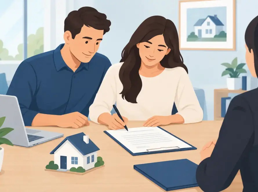 A Refinance Signing Example for Homeowners