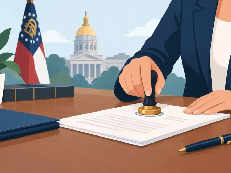 Can Notaries Certify Copies Legally in Georgia?