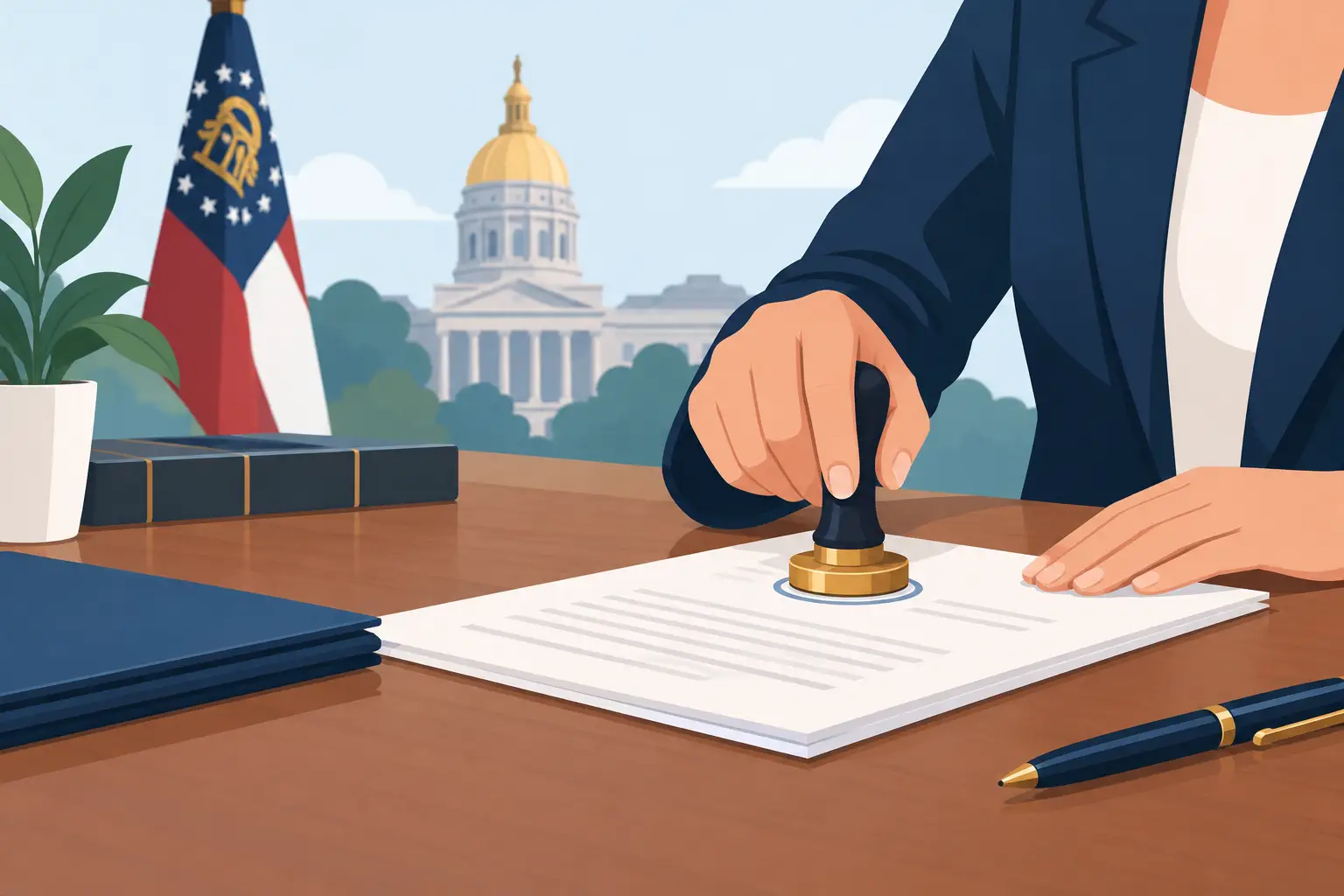 Can Notaries Certify Copies Legally in Georgia?