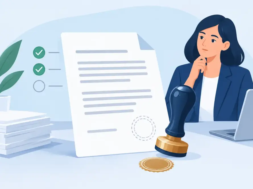 What to Do About Incomplete Document Notarization